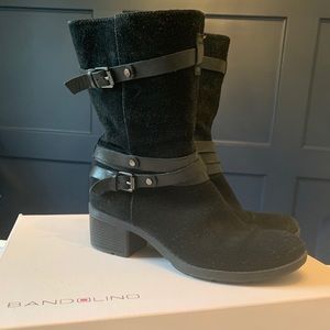 Bandolino Black Boots - Lightly worn. In box.